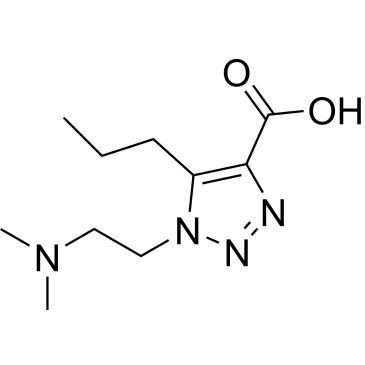 1-(2-(Dimethylamino)ethyl)-5-propyl-1h-1,2,3-triazole-4-carboxylic acidCas:1251048-19-7