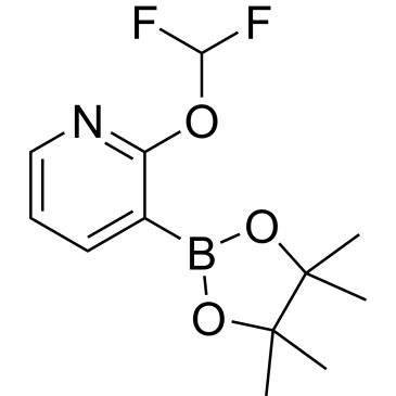 2-(Difluoromethoxy)-3-(4,4,5,5-tetramethyl-1,3,2-dioxaborolan-2-yl)pyridineCas:1425334-94-6