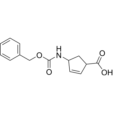 4-(((Benzyloxy)carbonyl)amino)cyclopent-2-ene-1-carboxylic acidCas:1541739-12-1