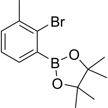 2-(2-Bromo-3-methylphenyl)-4,4,5,5-tetramethyl-1,3,2-dioxaborolaneCas:1701437-37-7