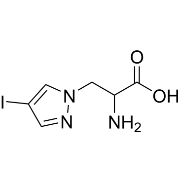 2-Amino-3-(4-iodo-1H-pyrazol-1-yl)propanoic acidCas:6715-95-3