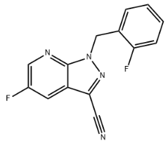 5-fluoro-1-(2-fluorobenzyl)-1H-pyrazolo[3,4-b]pyridine-3-carbonitrile