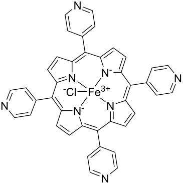 Fe(III) meso-Tetra (4-pyridyl) Porphine ChlorideCas:55621-88-0