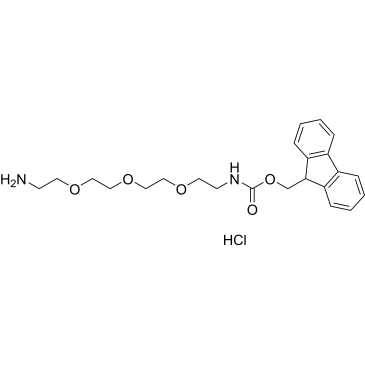 FmocNH-PEG3-CH2CH2NH2 hydrochlorideCas:906079-91-2