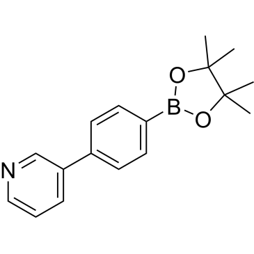 3-(4-(4,4,5,5-Tetramethyl-1,3,2-dioxaborolan-2-yl)phenyl)pyridineCas:929203-04-3