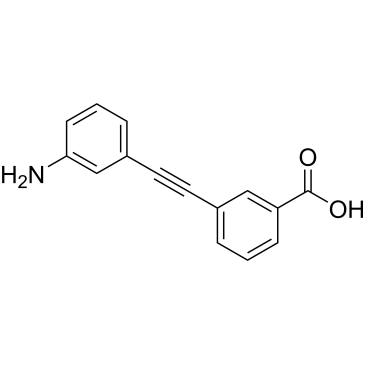 3-((3-Aminophenyl)ethynyl)benzoic acidCas:930395-90-7