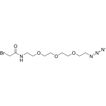 Bromoacetamido-PEG3-azideCas:940005-81-2