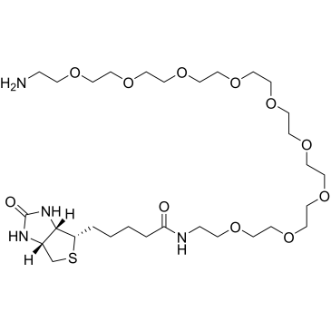 Biotin-PEG9-amineCas:960132-48-3